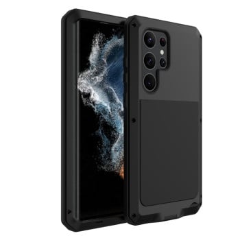 Противоударный чехол RedPepper Metal Life Waterproof для Samsung Galaxy S23 Ultra 5G - черный