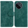 Чехол-книжка Little Tiger Embossed Leather на Realme 11 4G Global - зеленый