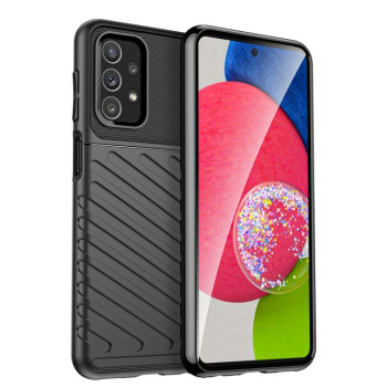 Противоударный чехол Thunderbolt на Samsung Galaxy M13 5G - черный