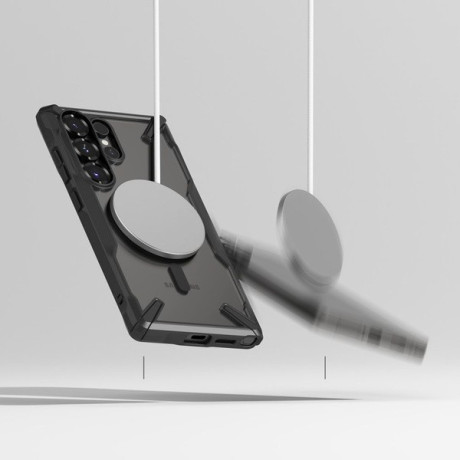 Оригинальный чехол Ringke Fusion X MagSafe для Samsung Galaxy S25 Ultra - Black