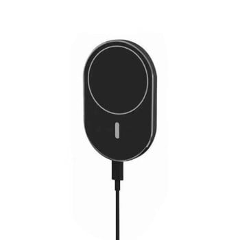 Автомобильный магнитный держатель X19 для смартфона с Magsafe зарядкой - черный