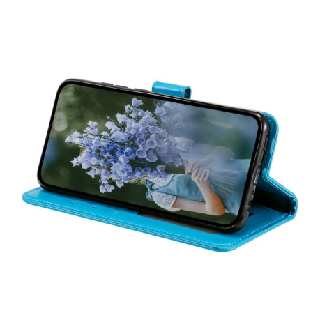 Чохол-книжка Totem Flower для Xiaomi 15 Pro - синій