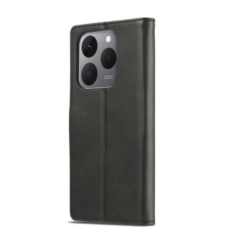 Чехол книжка LC.IMEEKE Calf Texture на Xiaomi 15T 5G - черный