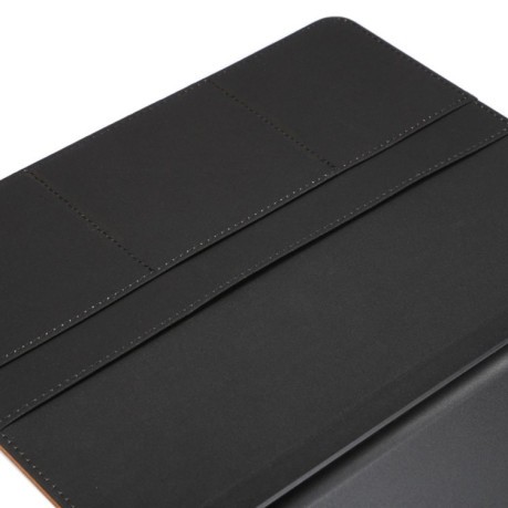 Шкіряний чохол-книжка ENKAY Stand Folio Cover на Apple iPad 9/8/7 10.2 (2019/2020/2021)- світло-коричневий
