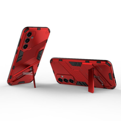 Противоударный чехол Punk Armor для Samsung Galaxy S23 FE 5G - красный