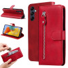 Чехол-книжка Fashion Calf Texture для Samsung Galaxy M14 5G - красный