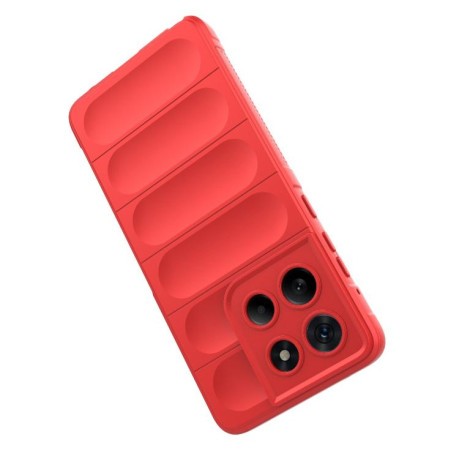 Силиконовый чехол Magic Flannel для Motorola Edge 60 Stylus 5G Global - голубой