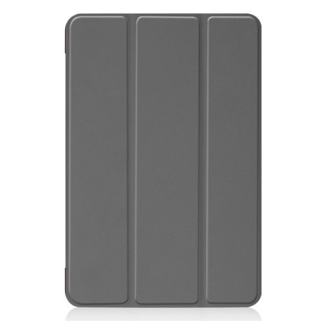 Чехол-книжка Custer Texture на iPad Mini 4 / Mini 5 - серый