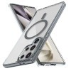 Противоударный чехол Magnetic Series TPU Hybrid Acrylic Magsafe для Samsung Galaxy A55 5G - серый