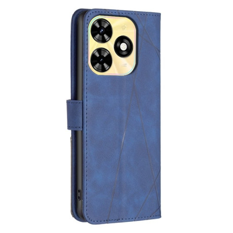 Чехол-книжка Rhombus Texture для Infinix Smart 8 - синий