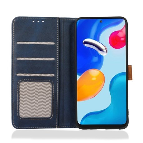 Чохол-книжка Stitching Thread для Samsung Galaxy A05s 4G - синій