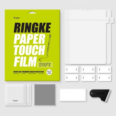 Защитная пленка Ringke PAPER TOUCH Hard для iPad Pro 12.9 2021/ 2020/ 2018 - прозрачная