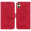 Чохол-книжка Butterfly Rose Embossed Samsung Galaxy A05 - червоний