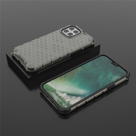 Протиударний чохол Honeycomb на iPhone 12 Mini - сірий
