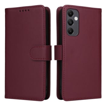 Чохол-книжка BETOPNICE BN-005 2 in 1 Detachable Imitate Genuine Leather Samsung Galaxy A05s - винно-червоний