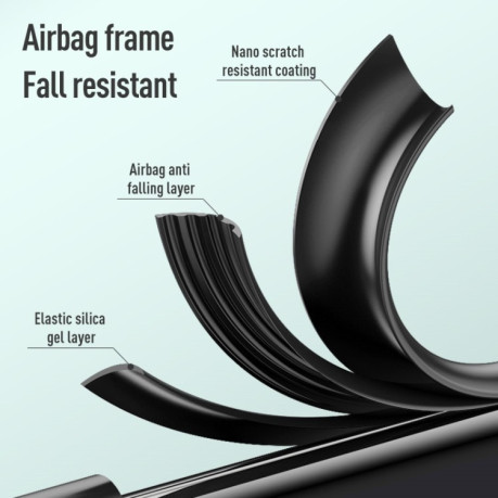 Противоударный чехол Plain Skin для Samsung Galaxy A33 5G - черный