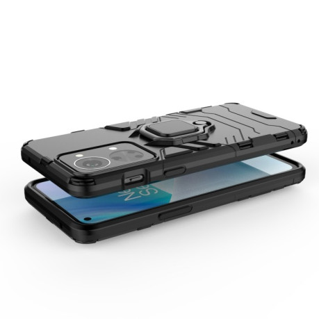 Противоударный чехол HMC Magnetic Ring Holder для OnePlus Nord 2T 5G - черный