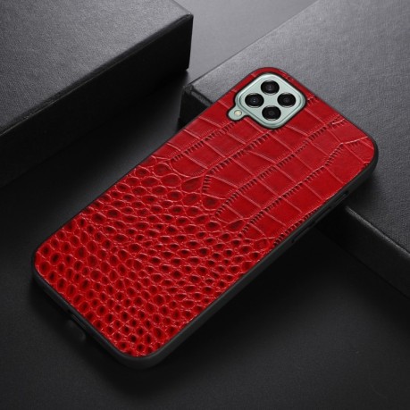 Противоударный чехол Crocodile Top Layer для Samsung Galaxy M33 5G - красный
