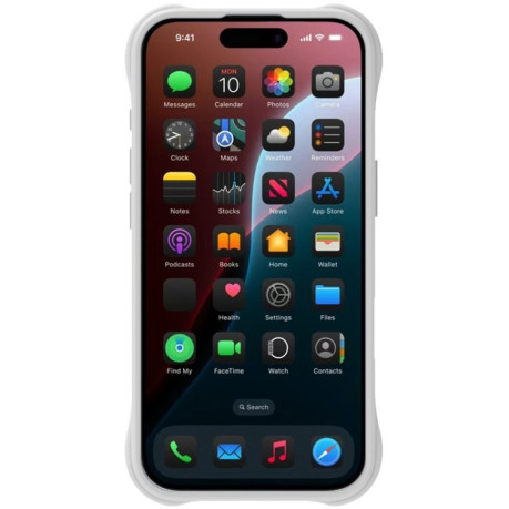 Ударозащитный чехол IMAK UC-6 Series Manbo Frosting Soft  на iPhone 16 - белый