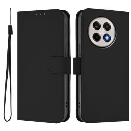 Чохол-книжка Skin Feel S-type для OnePlus 13R/Ace 5/Ace 5 Pro - чорний