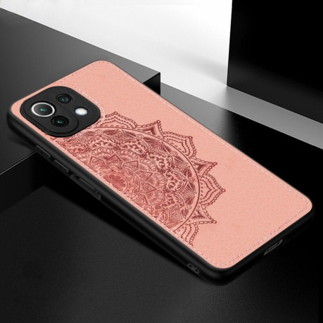 Чохол Mandala Embossed Cloth на Xiaomi Mi 11 Lite/Mi 11 Lite NE - рожеве золото