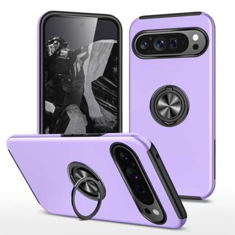 Протиударний чохол HMC 360 Degree Rotating Holder для Google Pixel 9 Pro - фіолетовий