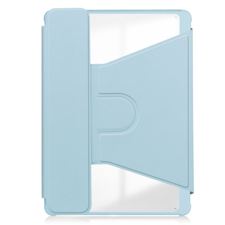 Чохол-книжка Transparent Rotation Smart Leather для iPad Pro 13 2024 - блакитний