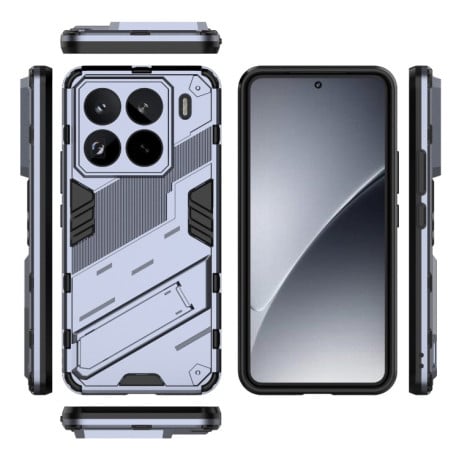 Протиударний чохол Punk Armor для Xiaomi 15 Pro 5G - сірий