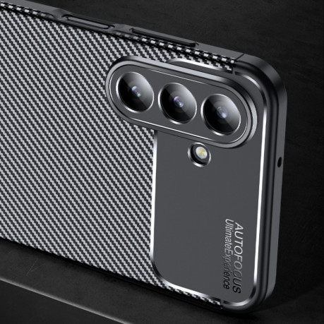 Ударозахисний чохол HMC Carbon Fiber Texture  для Samsung Galaxy A26 5G - чорний
