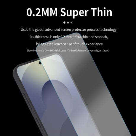 Защитное стекло NILLKIN H+PRO 0.2mm 9H на Samsung Galaxy S25 FE 5G - прозрачное