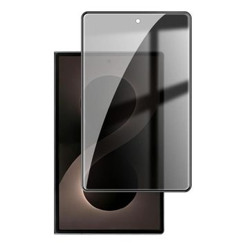 Антишпионское защитное стекло Kalebol на Samsung Galaxy Fold8  — черное