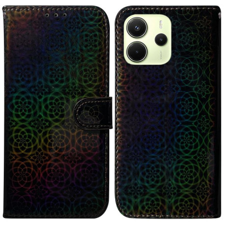 Чохол-книжка Solid Color Colorful на Xiaomi Redmi Note 14 4G 164.84mm - чорний