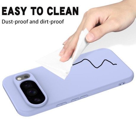 Силіконовий чохол Solid Color Liquid Silicone на Google Pixel 10 Pro XL - фіолетовий