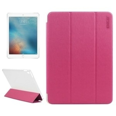 Чохол Enkay Toothpick Texture пурпурно-червоний для iPad Pro 9.7