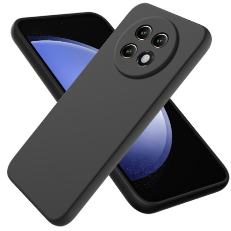 Силіконовий чохол Solid Color Liquid Silicone на Realme 13+ 5G/13 Pro 5G/13 Pro+ - чорний