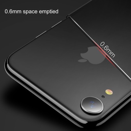 Стеклянный чехол Baseus See-Through для iPhone XR - черный