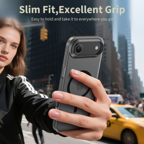 Чохол Tech-Protect MagFlex MagSafe на iPhone Air - Matte Black