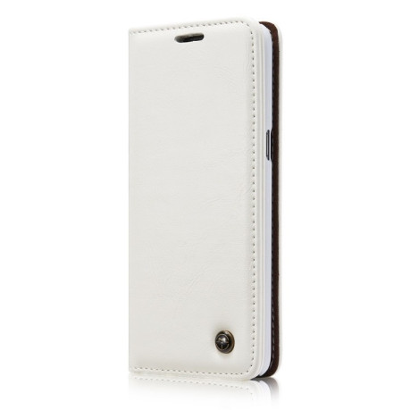 Кожаный чехол-книжка CaseMe 003 Series на Galaxy S8+ / G955 - белый