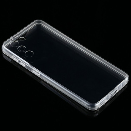 Двусторонний ультратонкий силиконовый чехол на Samsung Galaxy S21 - прозрачный