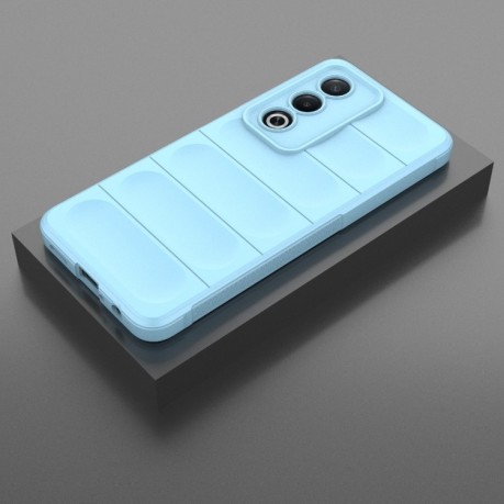 Силіконовий чохол Magic Flannel для OPPO A80 5G/A3 Pro - блакитний