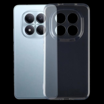 Ультратонкий силіконовий чохол 075mm на Xiaomi Redmi Note 15 Pro+  / Poco M8 Pro — прозорий