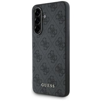 Оригинальный чехол Guess Metal Gold Logo для Samsung Galaxy A36 - Black