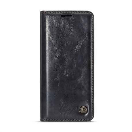 Кожаный чехол-книжка CaseMe 003 Series на Galaxy S9 Plus - черный