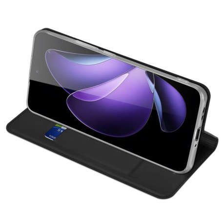 Чехол-книжка DUX DUCIS Skin Pro Series на OPPO Reno13 F/Reno13 FS - черный
