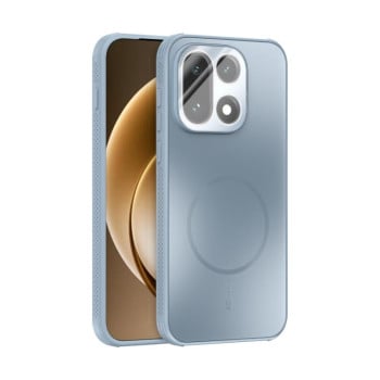 Противоударный чехол ABEEL Heat Dissipation Frosted MagSafe на OnePlus 15 — светло-голубой