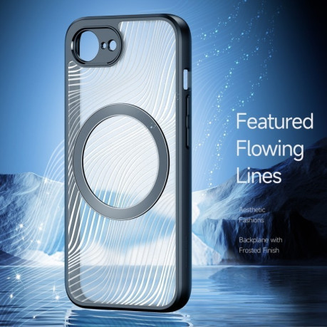Чехол DUX DUCIS Aimo Series MagSafe Frosted Feel на iPhone 16e - черный