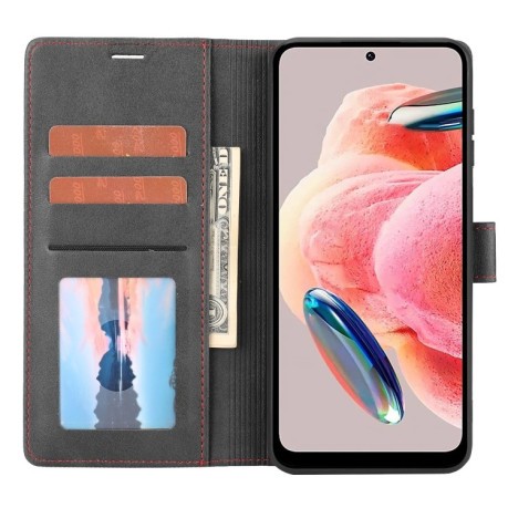 Чохол-книжка Classic Wallet для Xiaomi Redmi Note 12 4G - чорний