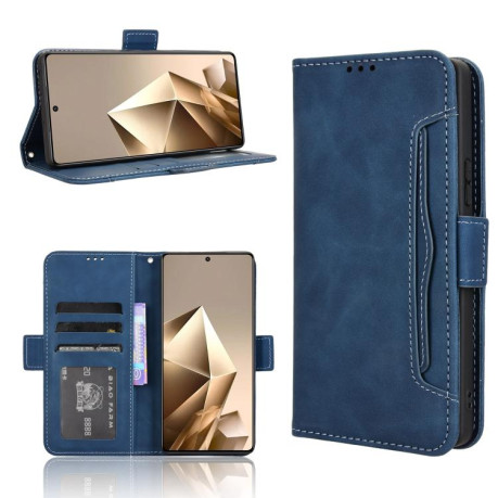 Чохол-книжка Skin Feel Calf на Infinix Note 50 4G / Note 50 Pro 4G - синій