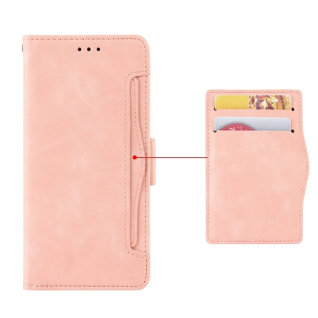Чехол-книжка Skin Feel Calf на Infinix Hot 50 4G - розовый