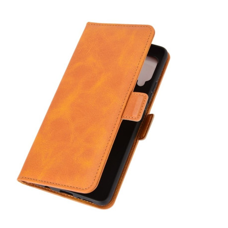 Чехол-книжка Dual-side Magnetic Buckle для Samsung Galaxy A42 - оранжевый